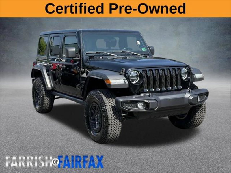 Certified 2022 Jeep Wrangler Unlimited Sport image 1