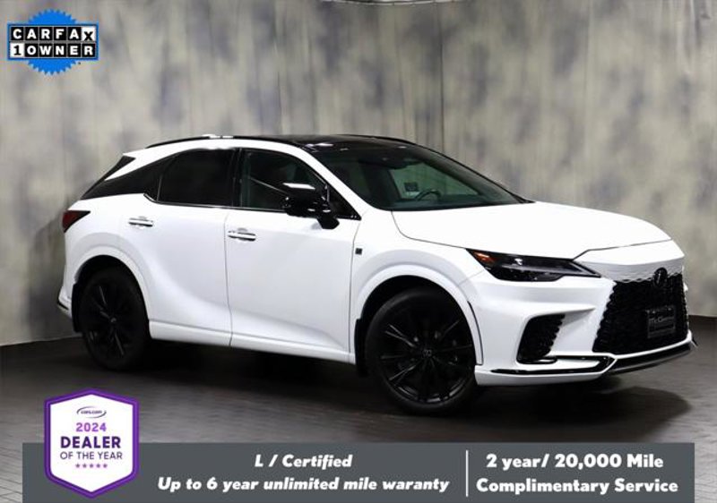 Certified 2024 Lexus RX 500h F Sport image 1
