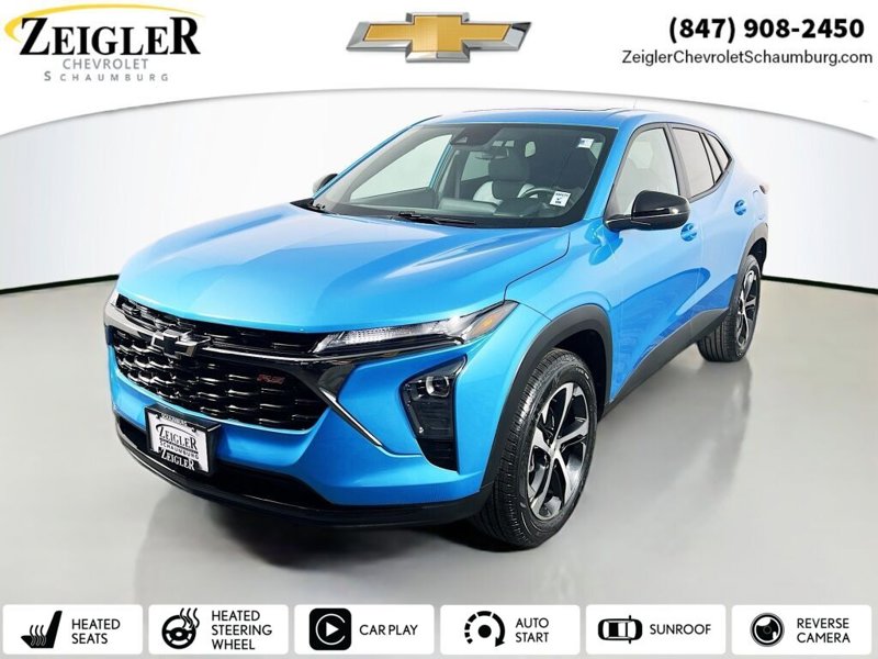Certified 2025 Chevrolet Trax RS w/ Sunroof Package image 1