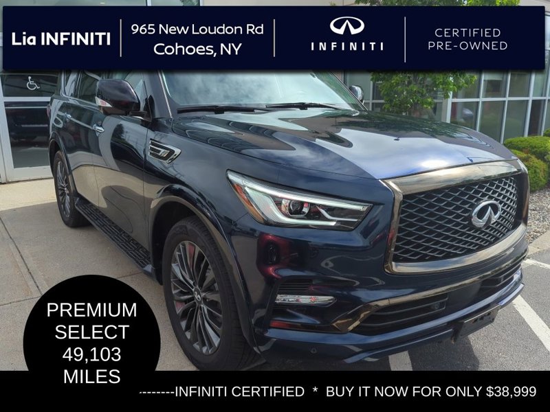 Certified 2021 INFINITI QX80 Premium Select image 1