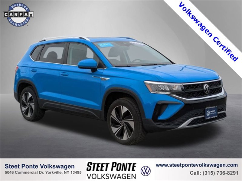 Certified 2024 Volkswagen Taos SE w/ Panoramic Sunroof Package image 1