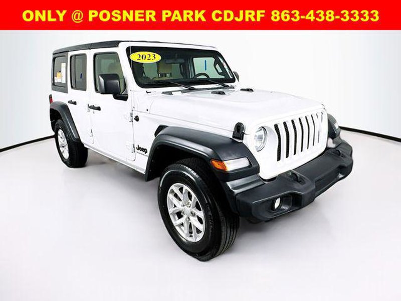 Certified 2023 Jeep Wrangler Unlimited Sport image 1
