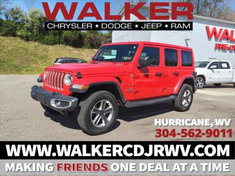 Certified 2021 Jeep Wrangler Unlimited Sahara image 1