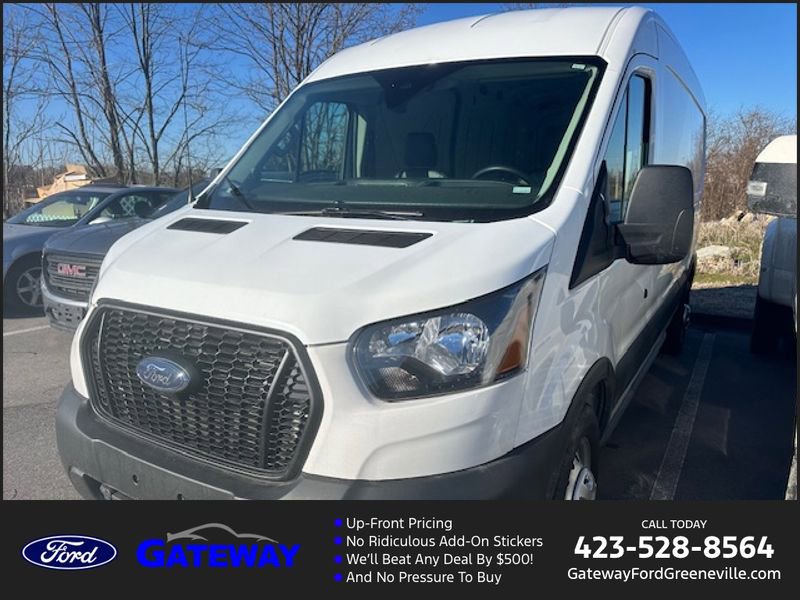 Certified 2023 Ford Transit 250 Medium Roof AWD image 1