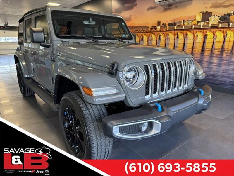 Certified 2022 Jeep Wrangler Unlimited Sahara w/ Cold Weather Group image 1