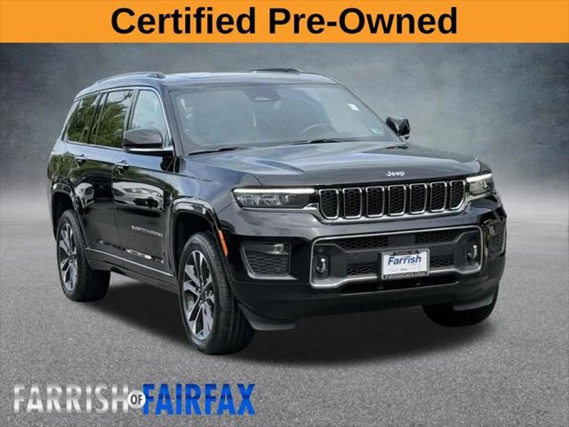 Certified 2022 Jeep Grand Cherokee L Overland w/ Luxury Tech Group IV image 1
