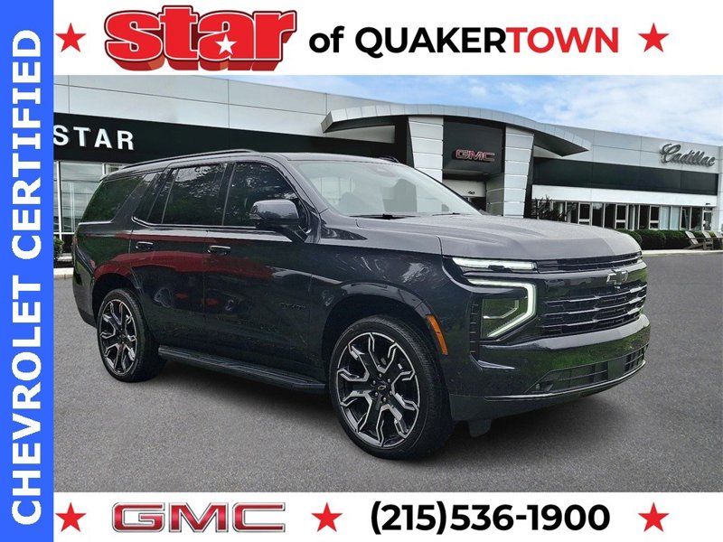 Certified 2025 Chevrolet Tahoe RST w/ RST Capability Package image 1