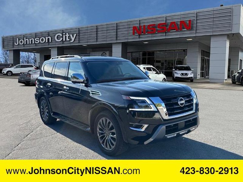 Certified 2024 Nissan Armada Platinum w/ Captain's Chairs Package image 1