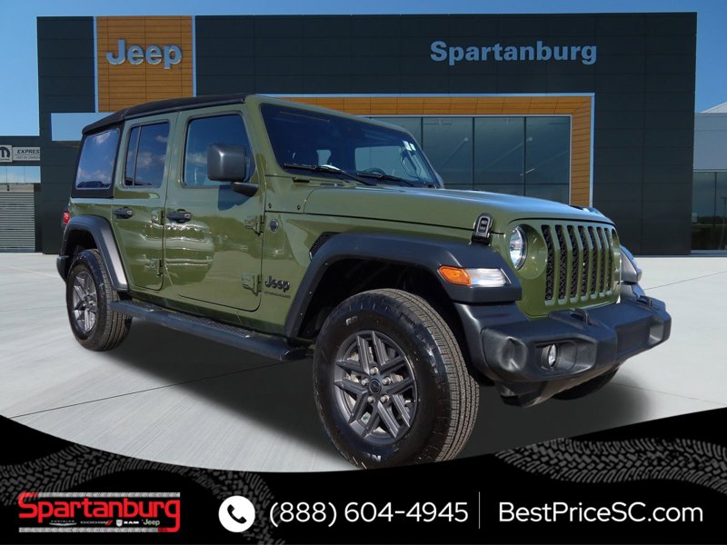 Certified 2024 Jeep Wrangler Unlimited Sport image 1