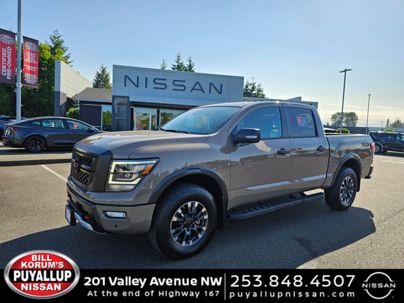 Certified 2024 Nissan Titan PRO-4X w/ Pro-4x Convenience Package image 1