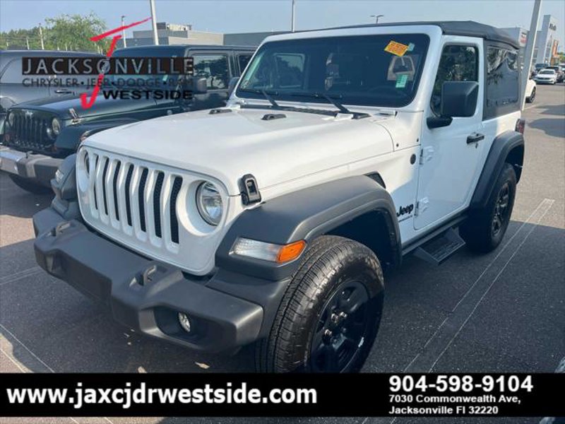Certified 2023 Jeep Wrangler Sport image 1