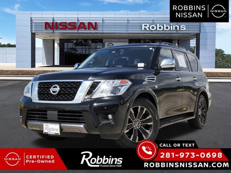 Certified 2020 Nissan Armada Platinum image 1