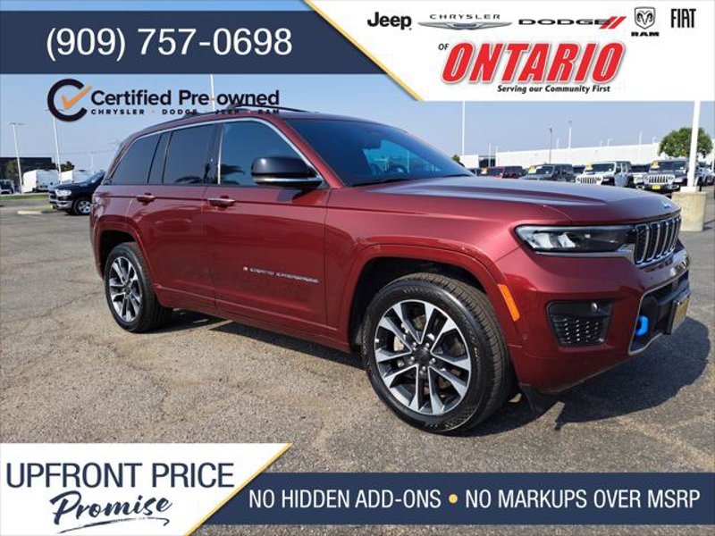 Certified 2022 Jeep Grand Cherokee Overland w/ Advanced Protech Group III image 1