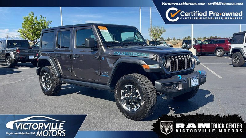 Certified 2024 Jeep Wrangler Unlimited Rubicon 4xe image 1