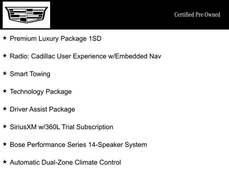 Certified 2025 Cadillac XT5 Premium Luxury w/ Technology Package image 1