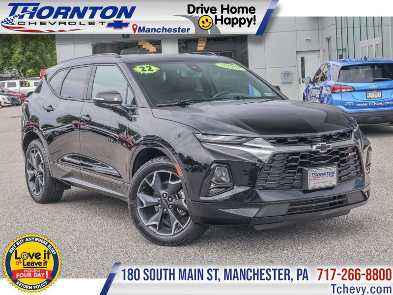 Certified 2022 Chevrolet Blazer RS image 1