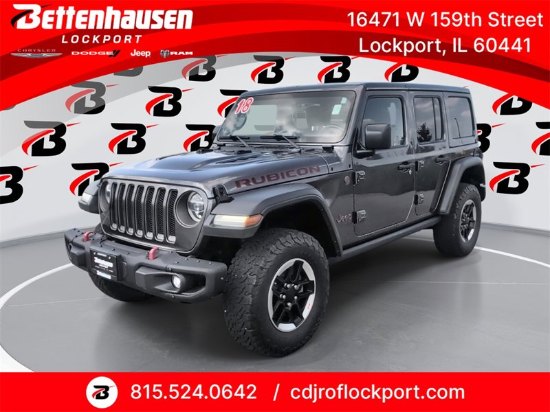 Certified 2018 Jeep Wrangler Unlimited Rubicon image 1