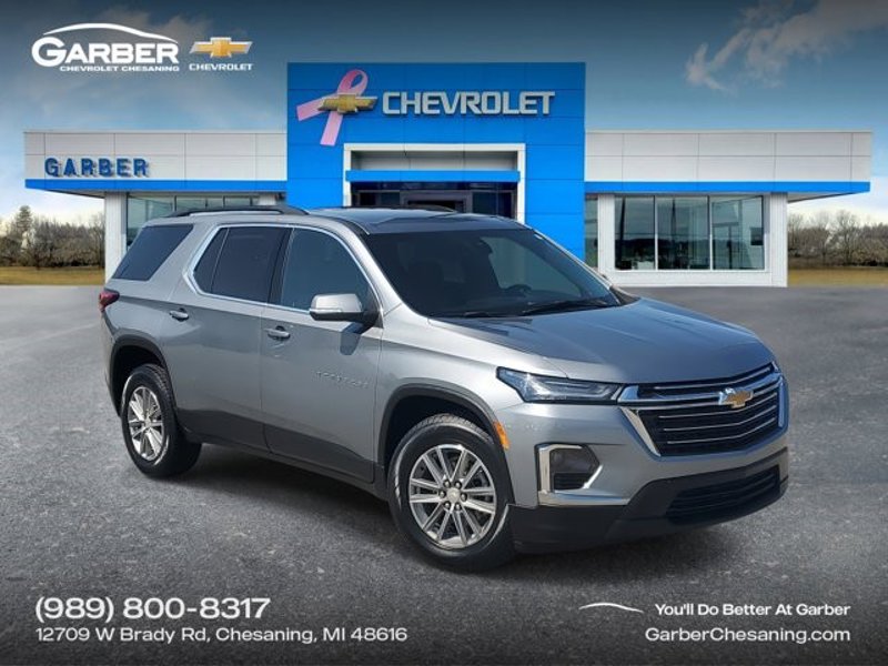 Certified 2023 Chevrolet Traverse LT w/ LPO, Floor Liner Package image 1