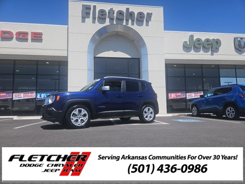 Certified 2018 Jeep Renegade Limited w/ UConnect 8.4 Nav Group image 1