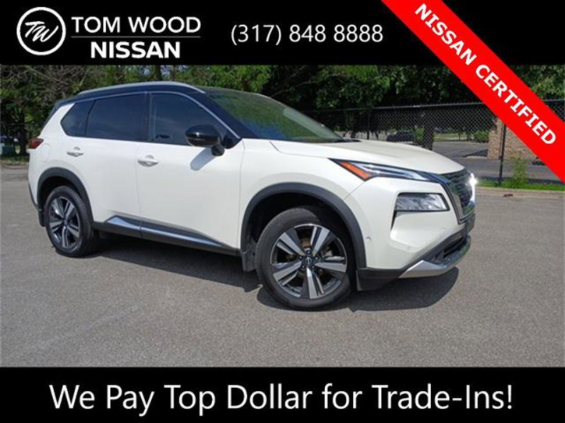 Certified 2022 Nissan Rogue Platinum w/ Head-Up Display Package image 1