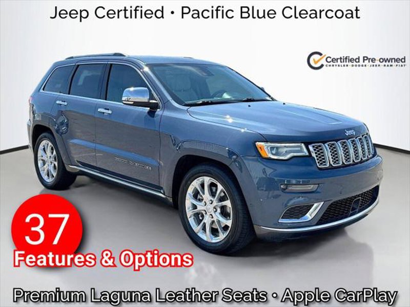 Certified 2021 Jeep Grand Cherokee Summit image 1