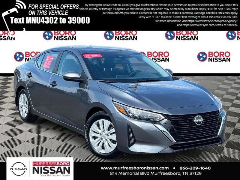 Certified 2025 Nissan Sentra S w/ Lighting Package image 1
