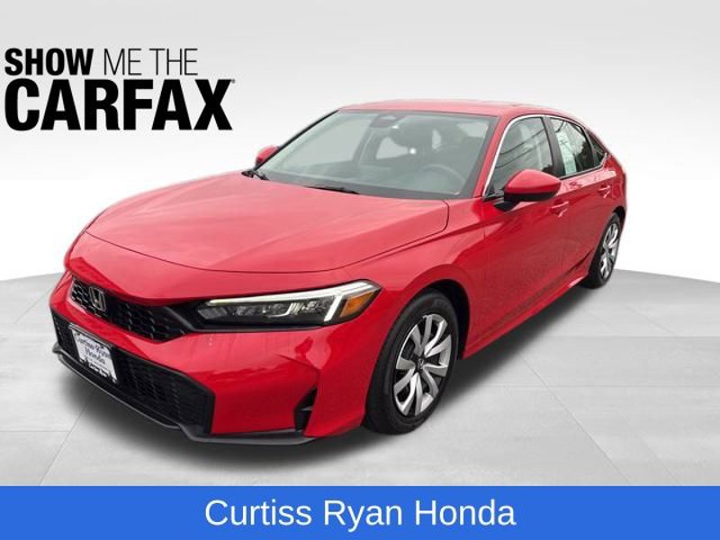 Certified 2025 Honda Civic LX image 1