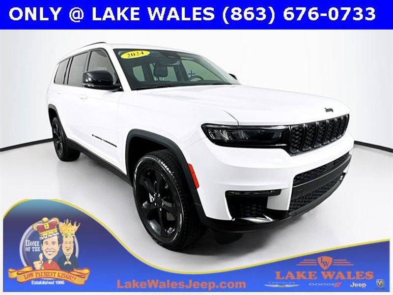 Certified 2024 Jeep Grand Cherokee L Limited w/ Black Appearance Package image 1