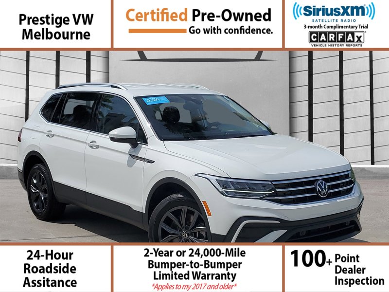 Certified 2024 Volkswagen Tiguan SE image 1