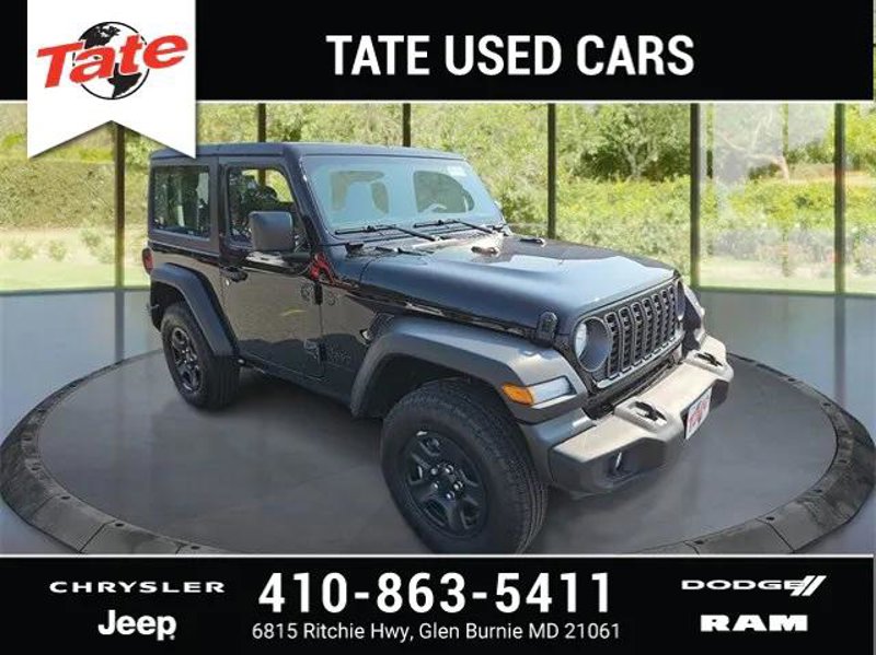 Certified 2025 Jeep Wrangler Sport image 1