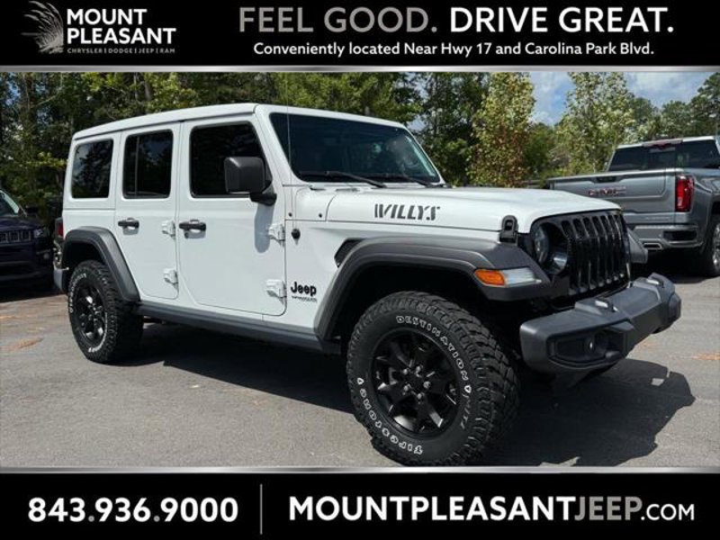 Certified 2021 Jeep Wrangler Unlimited Sport image 1