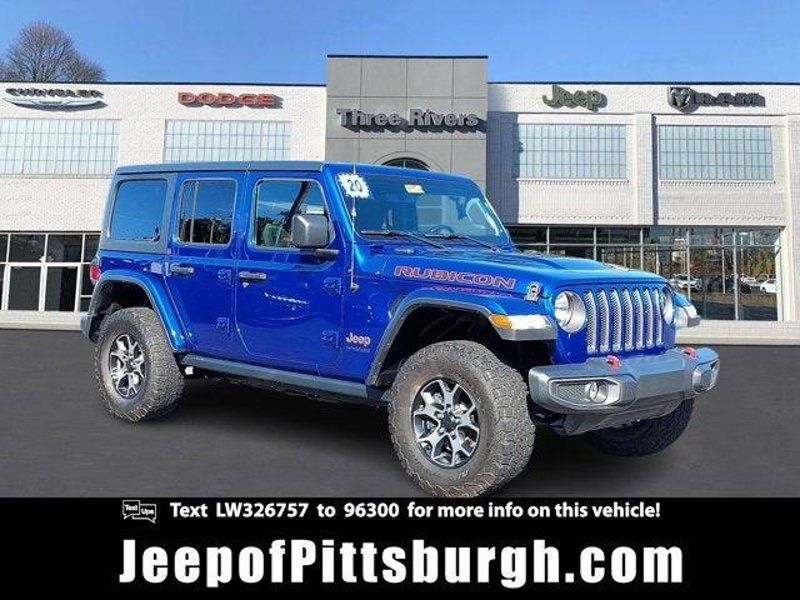 Certified 2020 Jeep Wrangler Unlimited Rubicon image 1