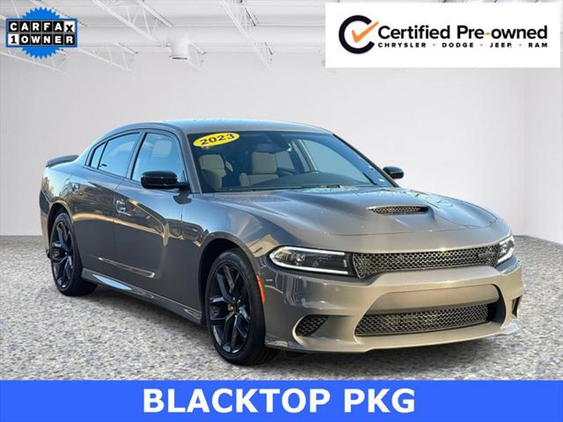 Certified 2023 Dodge Charger GT w/ Blacktop Package image 1