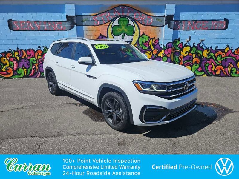 Certified 2022 Volkswagen Atlas SEL R-Line image 1