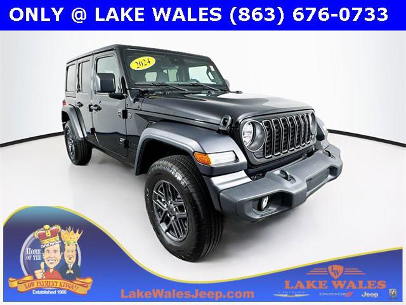 Certified 2024 Jeep Wrangler Unlimited Sport image 1