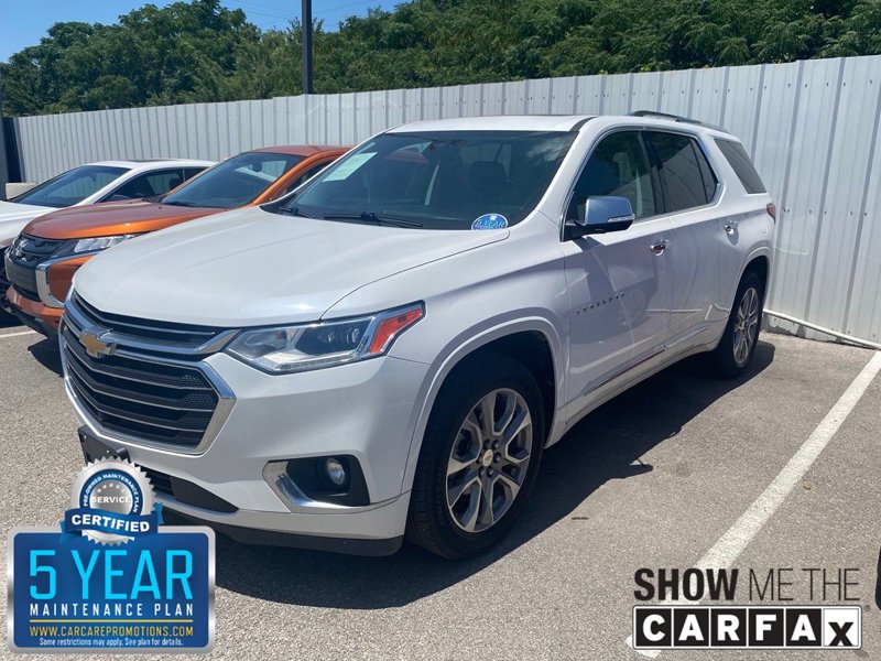 Used 2021 Chevrolet Traverse Premier w/ LPO, Floor Liner Package image 1