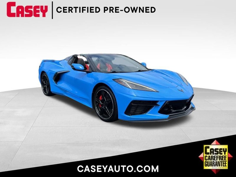Certified 2022 Chevrolet Corvette Stingray Premium Conv w/ Z51 Performance Package image 1