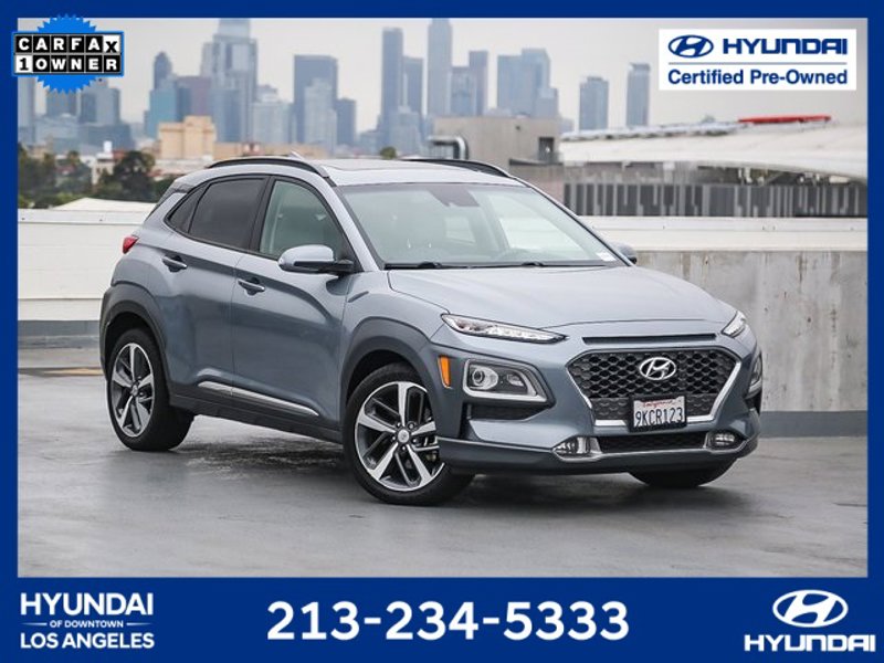 Certified 2021 Hyundai Kona Limited w/ Cargo Package image 1