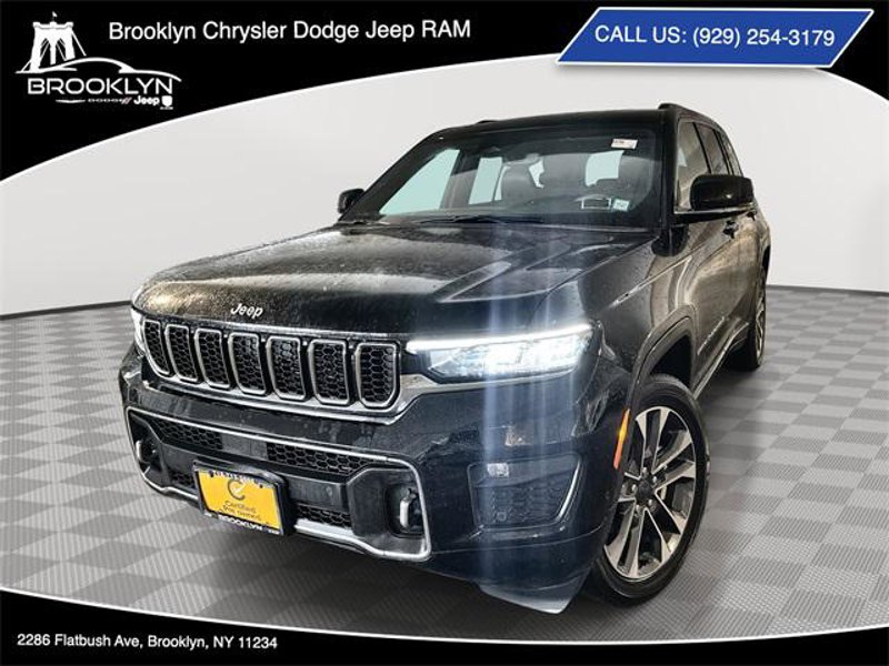 Certified 2022 Jeep Grand Cherokee Overland image 1