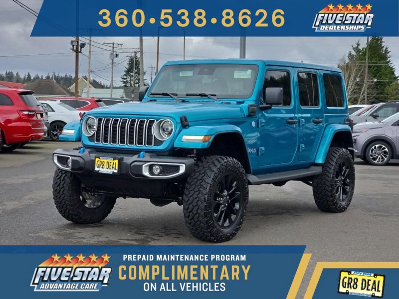 Certified 2024 Jeep Wrangler Sahara w/ Technology Group image 1