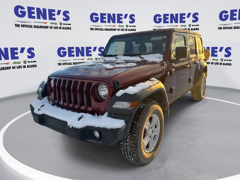 Certified 2021 Jeep Wrangler Unlimited Sport image 1