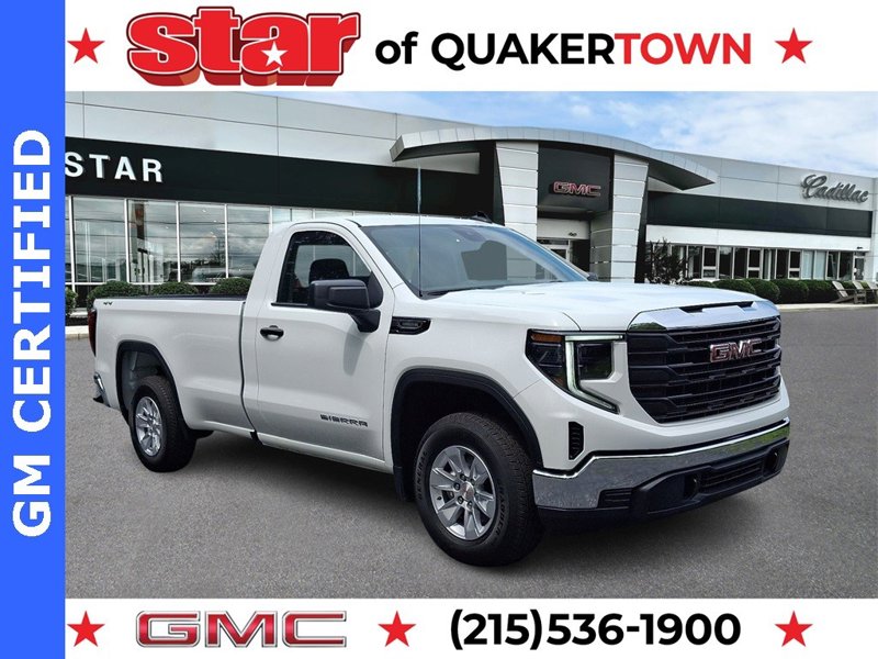 Certified 2025 GMC Sierra 1500 Pro w/ Pro Value Package image 1