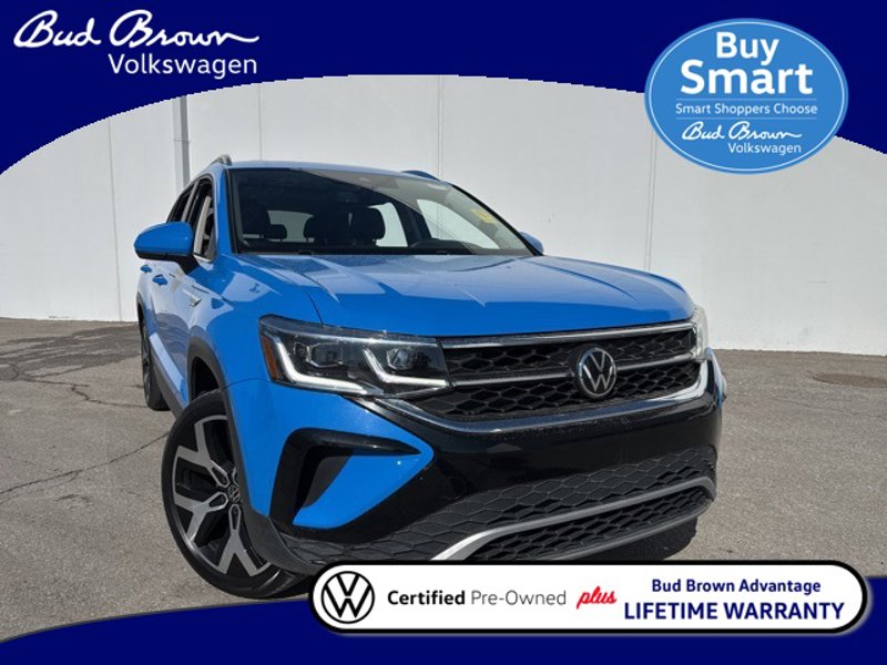 Certified 2022 Volkswagen Taos SEL w/ Panoramic Sunroof Package image 1