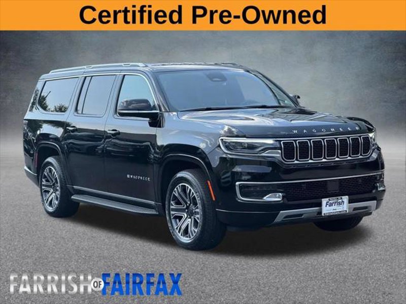 Certified 2024 Jeep Wagoneer L Series II w/ Flexible Seating Group image 1