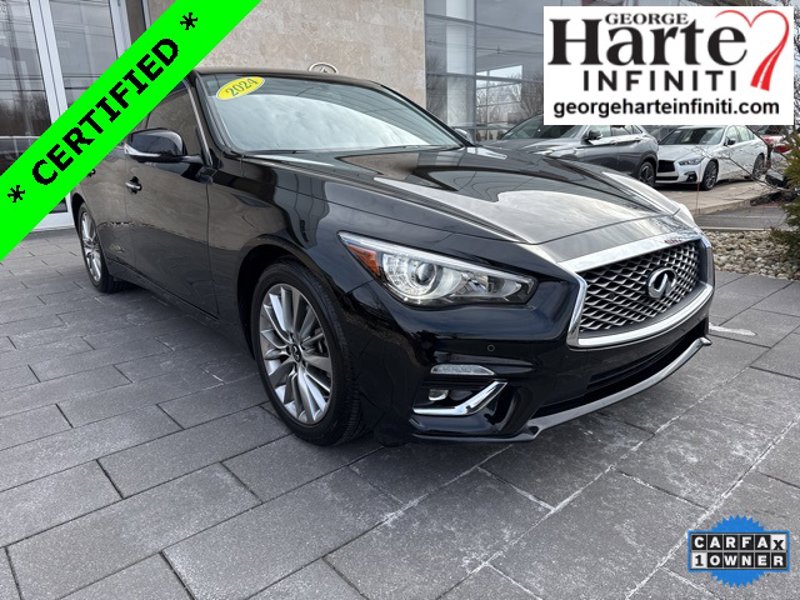Certified 2024 INFINITI Q50 Luxe w/ All Weather Package image 1