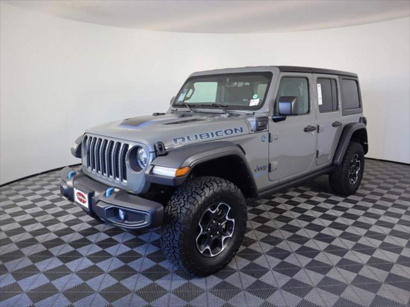 Certified 2023 Jeep Wrangler Unlimited Rubicon 4xe w/ Cold Weather Group image 1