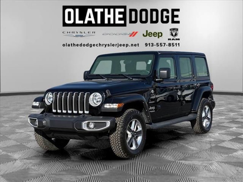 Certified 2022 Jeep Wrangler Unlimited Sahara image 1