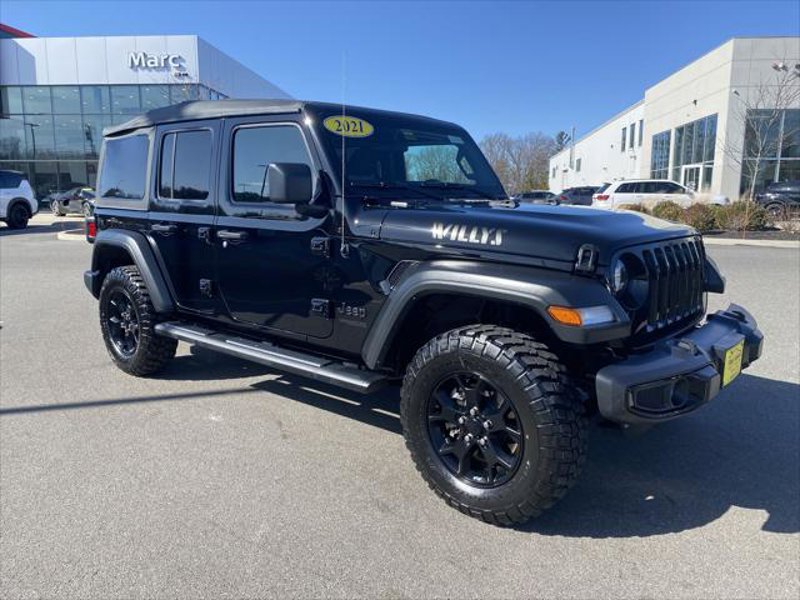 Certified 2021 Jeep Wrangler Unlimited Sport image 1