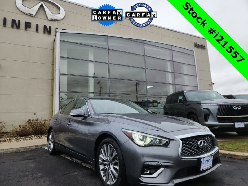 Certified 2022 INFINITI Q50 Luxe image 1