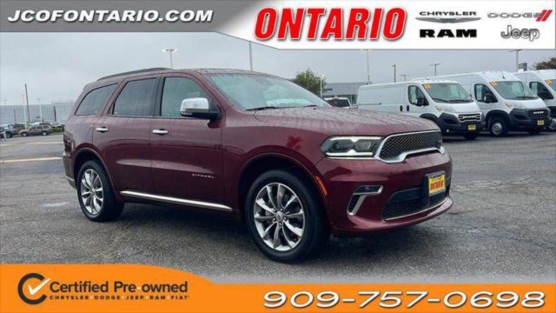 Certified 2022 Dodge Durango Citadel image 1